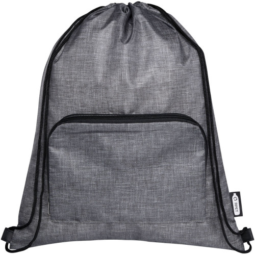 Ash recycled foldable drawstring bag 7L