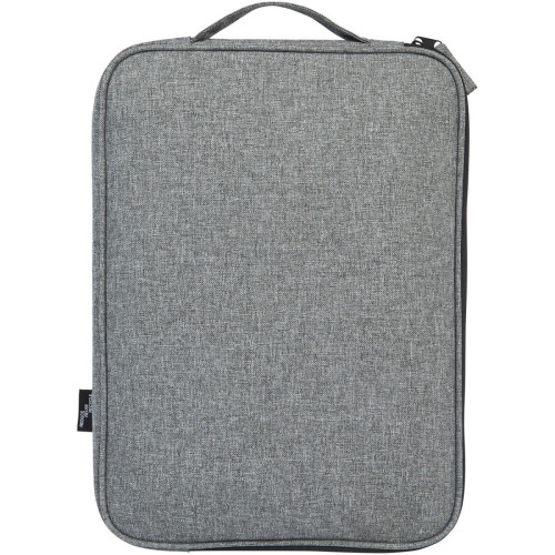 Reclaim 14" GRS recycled two-tone laptop sleeve 2.5L