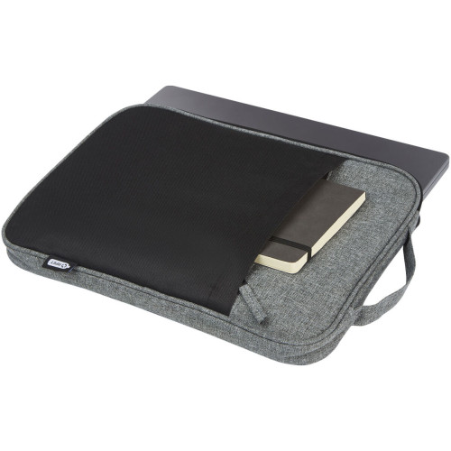 Reclaim 14" GRS recycled two-tone laptop sleeve 2.5L