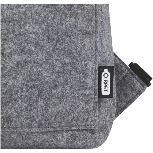 Felta GRS recycled felt roll-top bike bag 13L