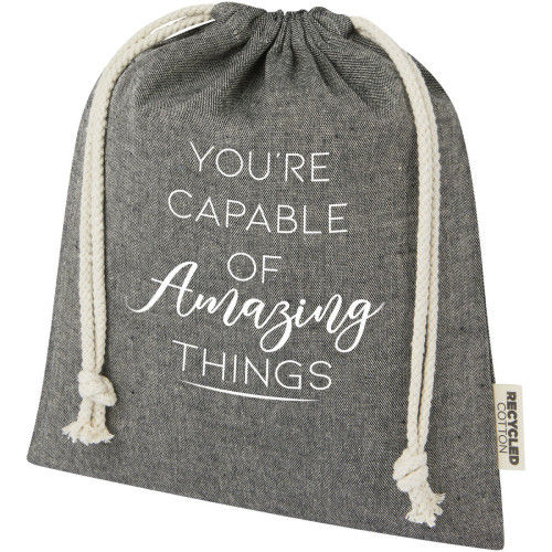 Pheebs 150 g/m² GRS recycled cotton gift bag medium 1.5L