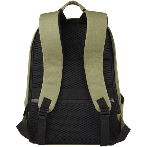 Joey 15.6" GRS recycled canvas anti-theft laptop backpack 18L