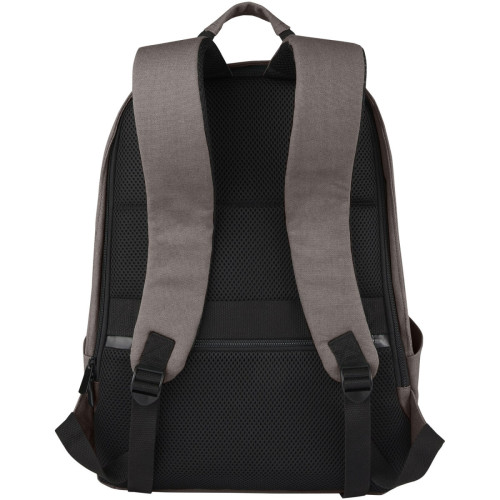 Joey 15.6" GRS recycled canvas anti-theft laptop backpack 18L