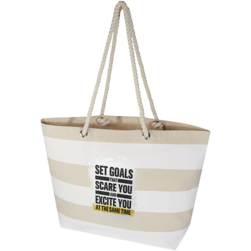 Florida 270 g/m² GRS recycled beach tote bag 18L