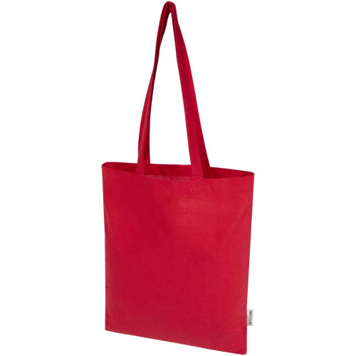 Madras Blend 140 g/m² GRS recycled cotton tote bag 7L