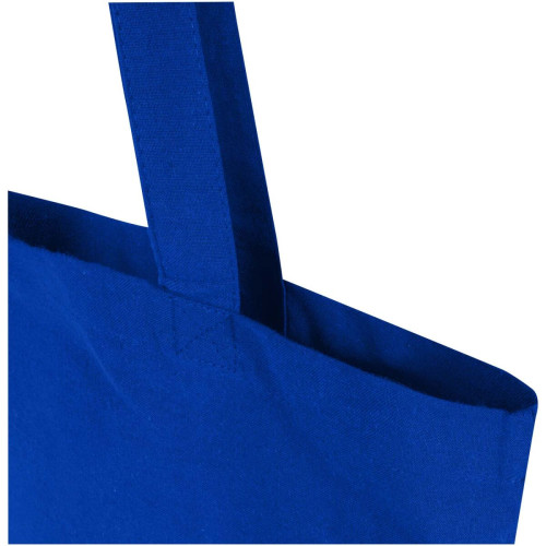 Madras Blend 140 g/m² GRS recycled cotton tote bag 7L
