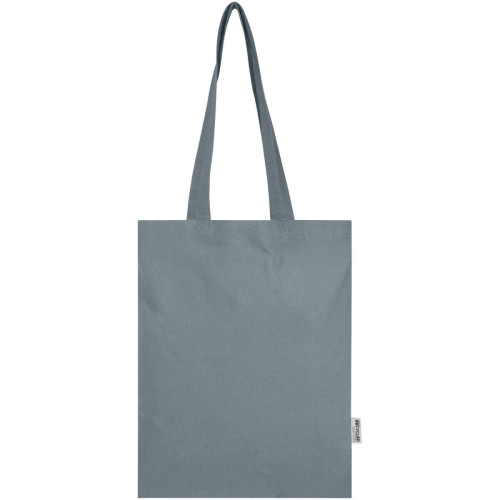 Madras Blend 140 g/m² GRS recycled cotton tote bag 7L