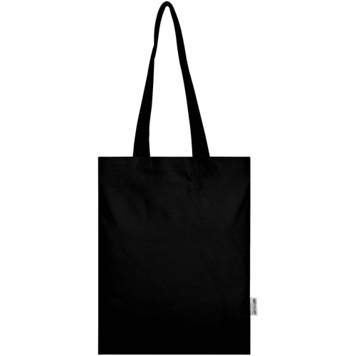 Madras Blend 140 g/m² GRS recycled cotton tote bag 7L