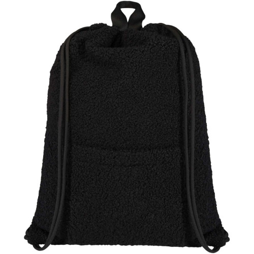 Bear GRS recycled sherpa drawstring backpack 9L
