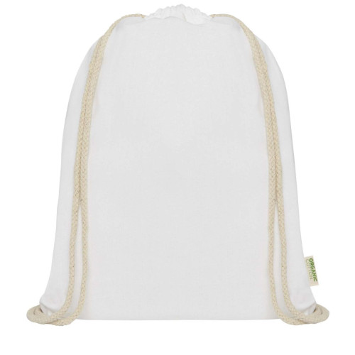Odisha 140 g/m² OCS organic drawstring bag 5L