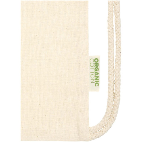 Odisha 140 g/m² OCS organic drawstring bag 5L