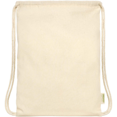 Odisha 140 g/m² OCS organic drawstring bag 5L