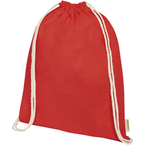 Odisha 140 g/m² OCS organic drawstring bag 5L