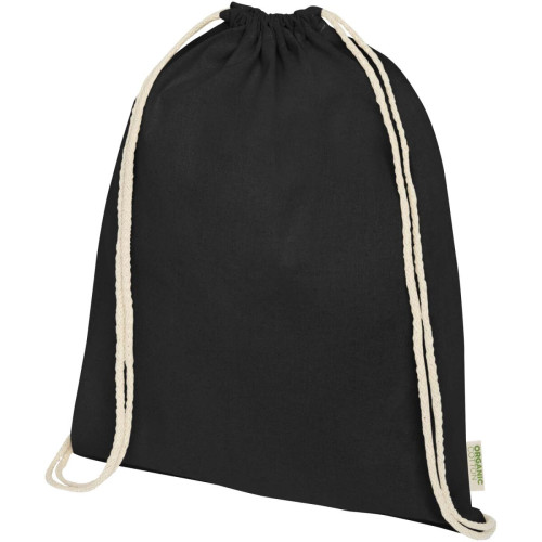 Odisha 140 g/m² OCS organic drawstring bag 5L