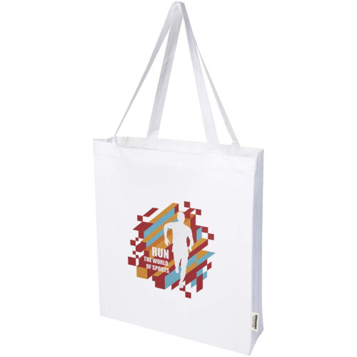 Odisha 180 g/m² OCS organic full gusset tote bag 14L