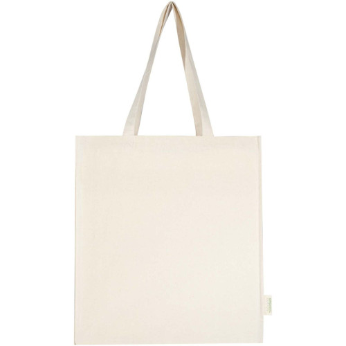 Odisha 180 g/m² OCS organic full gusset tote bag 14L