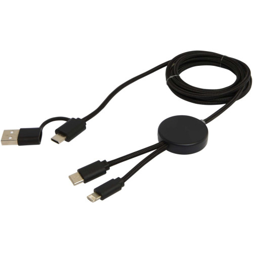 Citala 5-in-1 recycled plastic 150 cm data sync and 27W fast charge cable