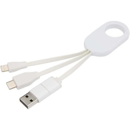 Troop 4-in-1 recycled plastic charging cable