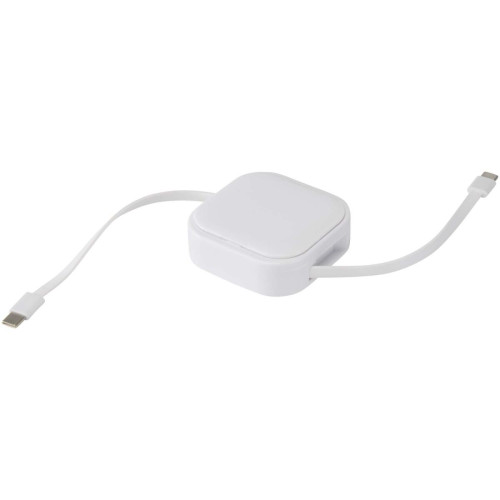 Gloas 5-in-1 recycled retractable data sync and 100W fast charge cable with smartphone tool kit