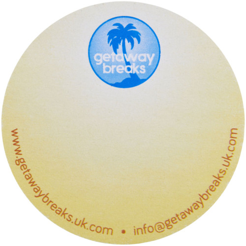 Sticky-Mate® circle-shaped recycled sticky notes