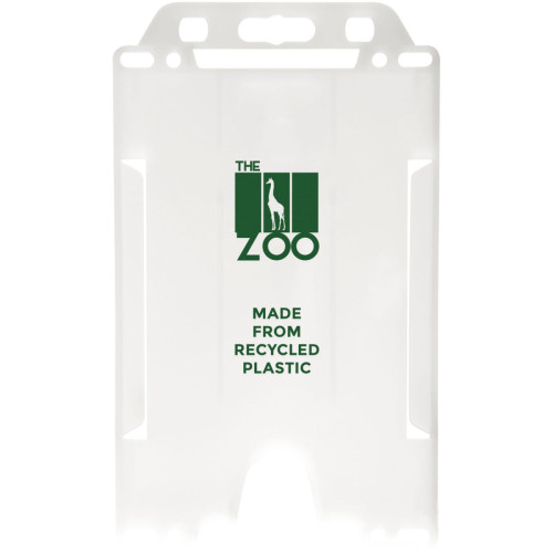 Pierre recycled plastic card holder