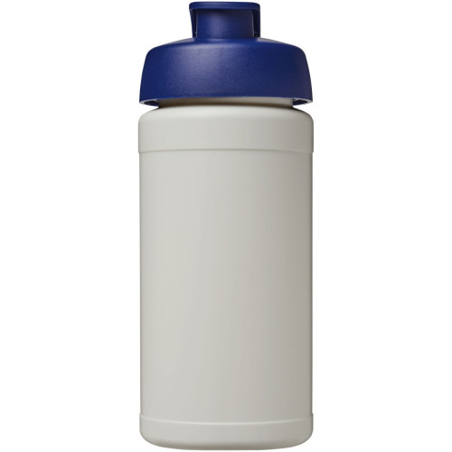 Baseline 500 ml recycled sport bottle with flip lid