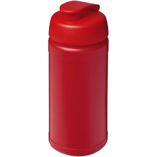 Baseline 500 ml recycled sport bottle with flip lid