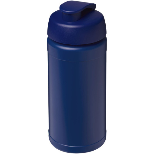 Baseline 500 ml recycled sport bottle with flip lid