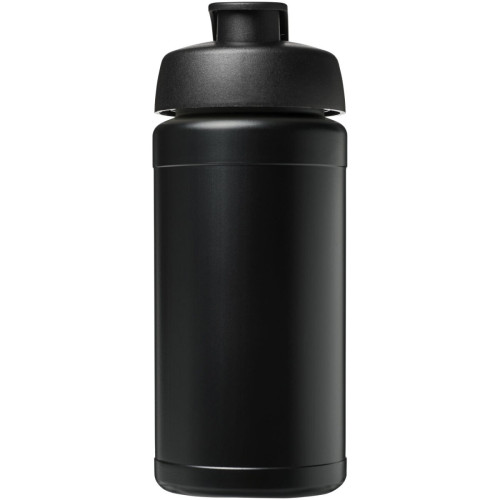 Baseline 500 ml recycled sport bottle with flip lid