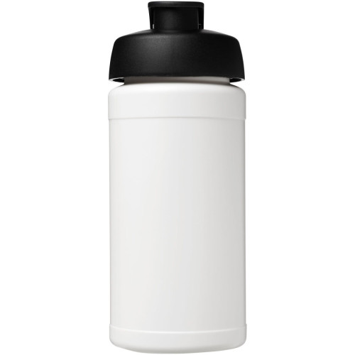 Baseline 500 ml recycled sport bottle with flip lid