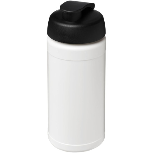Baseline 500 ml recycled sport bottle with flip lid