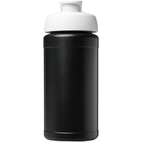 Baseline 500 ml recycled sport bottle with flip lid