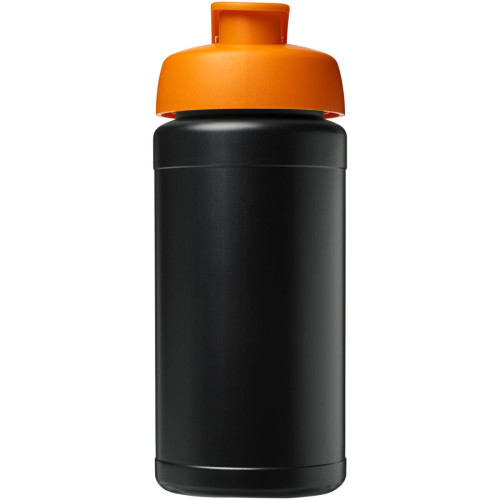 Baseline 500 ml recycled sport bottle with flip lid