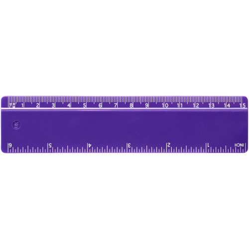Renzo 15 cm plastic ruler