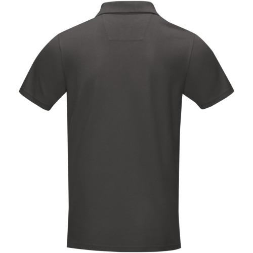 Graphite short sleeve men’s organic polo