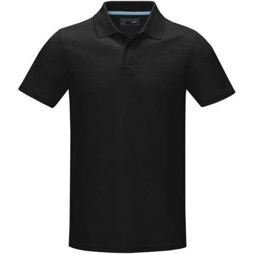 Graphite short sleeve men’s organic polo