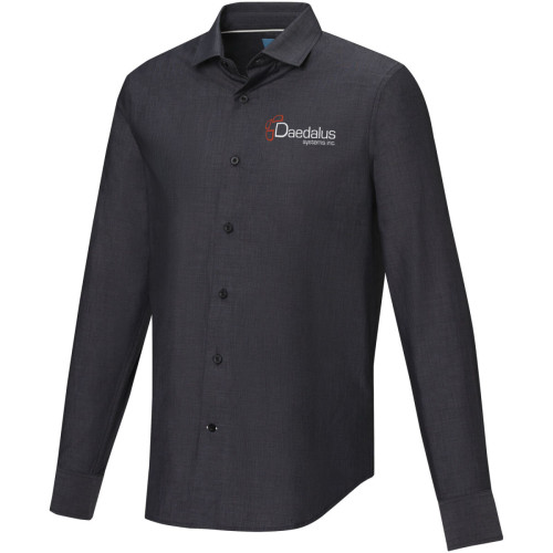 Cuprite long sleeve men's organic shirt
