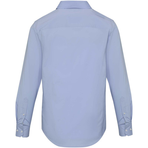 Carnelian poplin men's shirt