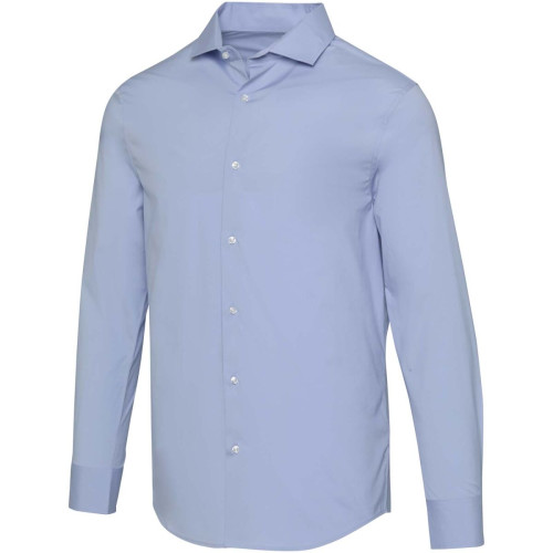 Carnelian poplin men's shirt