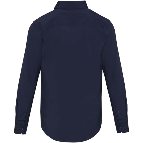 Carnelian poplin men's shirt