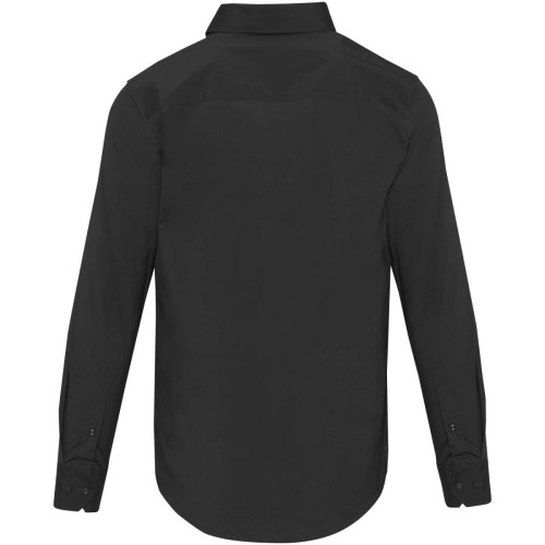 Carnelian poplin men's shirt
