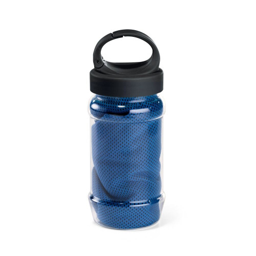 ARTX PLUS. Set with a PP and PET bottle and a polyamide and polyester sports towel