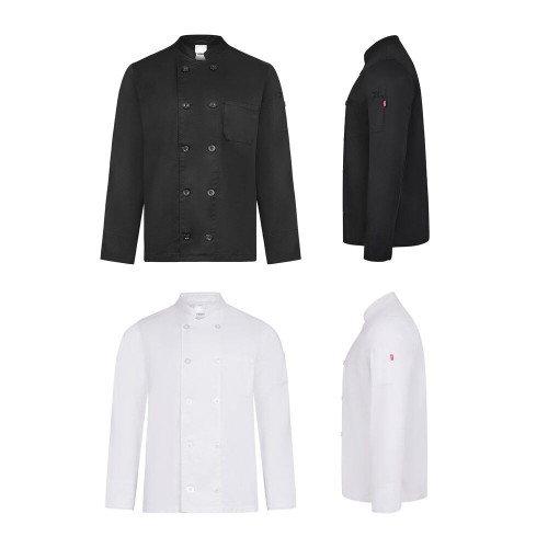 VL BACO. Long-sleeved kitchen jacket (190 g/m²)