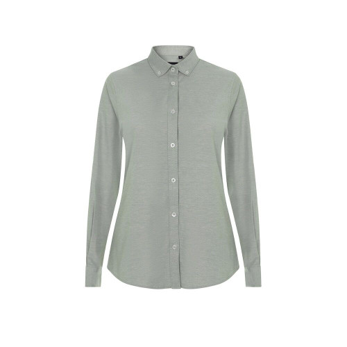 VL PRITHVI WOMEN. Oxford shirt (180 g/m²) for women, made from cotton (50%), polyester (45%) and elastane (5%)