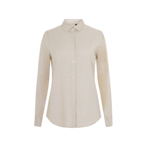 VL PRITHVI WOMEN. Oxford shirt (180 g/m²) for women, made from cotton (50%), polyester (45%) and elastane (5%)