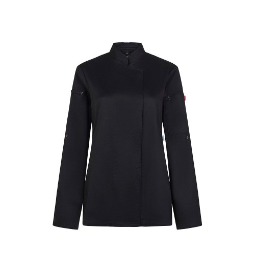 VL THOTH. Women's kitchen jacket (190 g/m²) made from cotton (35%) and recycled polyester (65%)