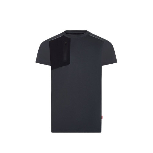 VL RHEA. Technical waffle T-shirt (110 g/m²), made from 100% recycled polyester
