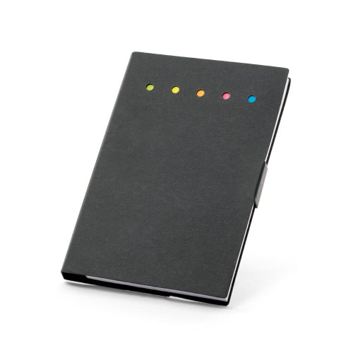 COOPER II. Coloured sticky notepad with 6 sets