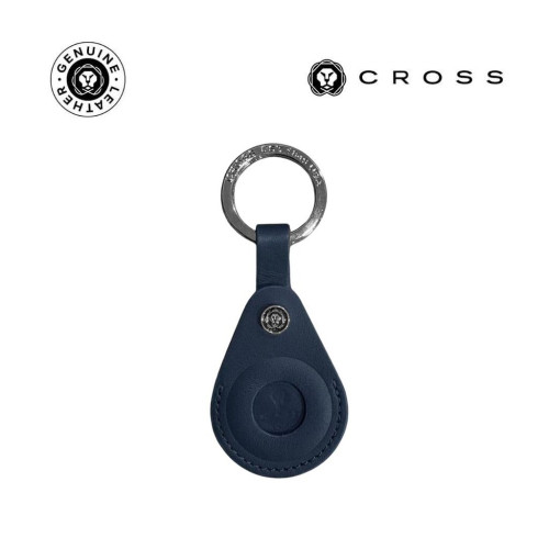 CROSS Leather Airtag Key Ring