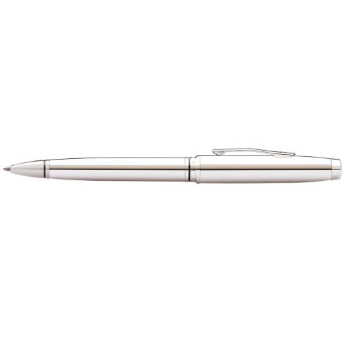 Cross Coventry Polished Chrome Ballpoint Pen (Blue Ink)